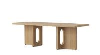 Billede af Audo Copenhagen Androgyne Lounge Table 120x45 cm - Natural Oak/Natural Oak 