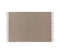 Billede af Silkeborg Uldspinderi Fanø Plaid 140x240cm - Pebbles Beige