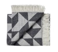 Billede af Silkeborg Uldspinderi Twist A Twill Plaid 130x190cm - Dark Grey