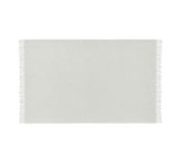 Billede af Silkeborg Uldspinderi Samsø Plaid 85x130cm - White OUTLET