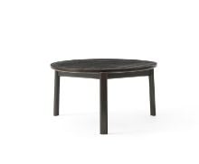 Billede af Audo Copenhagen Passage Lounge Table Ø: 70 cm - Dark Lacquered Oak 