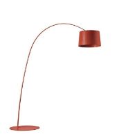Billede af Foscarini Twiggy Gulvlampe LED H: 212-288cm - Rødbrun