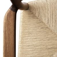 Billede af Brdr. Krüger ARV Dining Chair SH: 46 cm - Fumed Oiled Oak / Weaved