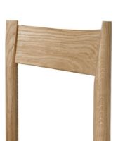 Billede af Brdr. Krüger F Chair SH: 45 cm - Oiled Oak / Natural Paper Cord