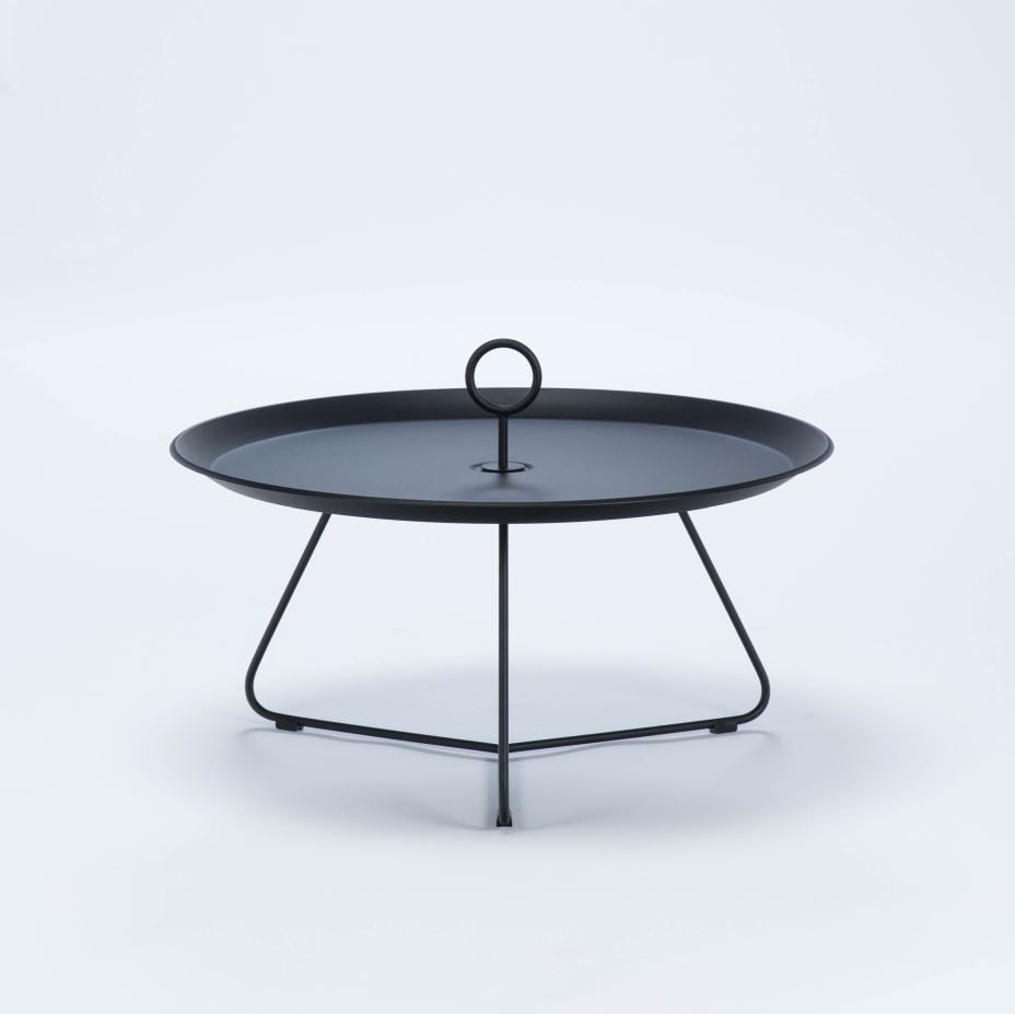 Billede af HOUE EYELET Tray Table Ø: 70 cm - Black  