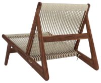 Billede af GUBI MR01 Initial Lounge Chair SH: 33 cm - Walnut 
