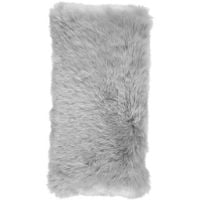 Billede af Natures Collection Cushion of New Zealand Sheepskin 28x56 cm - Light Grey 