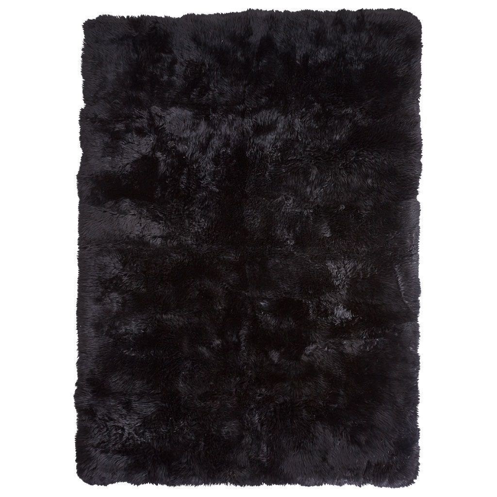 Billede af Natures Collection Design Rug Premium Quality Sheepskin 200 x 300 cm - Black 
