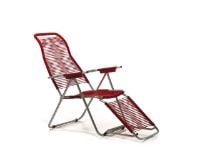 Billede af Fiam Spaghetti Outdoor Relax Armchair SH: 38 cm - Red 