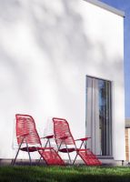 Billede af Fiam Spaghetti Outdoor Relax Armchair SH: 38 cm - Red 