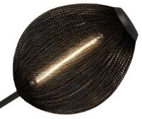 Billede af GUBI Satellite Wall Lamp H: 119 cm - Cream White/Black 
