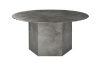 Billede af GUBI Epic Coffee Table Ø: 80 cm - Misty Grey Steel