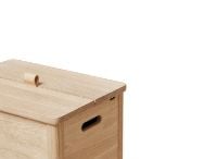 Billede af Form & Refine A Line Laundry Box 43x32,5 cm - White Oiled Oak