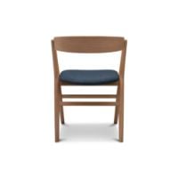 Billede af Sibast Furniture No 9 Dining Chair SH: 45 - Soap Oak / Wool Remix 873 Blue