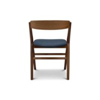 Billede af Sibast Furniture No 9 Dining Chair SH: 45 - Smoked Oak / Wool Remix 873 Blue