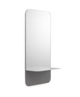 Billede af Normann Copenhagen Horizon Vertikalt Vægspejl 80x40 cm - Grå 