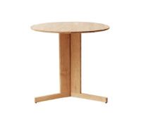 Billede af Form & Refine Trefoil Round Table Ø: 75 cm - White Oiled Oak