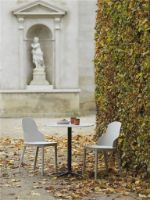 Billede af Normann Copenhagen Allez Chair PP Outdoor SH: 45,5 cm - Warm Grey