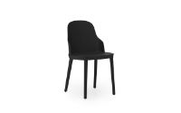 Billede af Normann Copenhagen Allez Chair PP Outdoor SH: 45,5 cm - Black