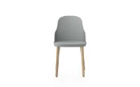 Billede af Normann Copenhagen Allez Chair Oak Indoor SH: 45,5 cm - Grey