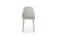 Billede af Normann Copenhagen Allez Chair Upholstery PP Outdoor SH: 45,5 cm - Warm Grey / Canvas                                