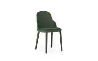 Billede af Normann Copenhagen Allez Chair Upholstery PP Outdoor SH: 45,5 cm - Park Green / Canvas