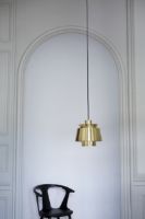 Billede af &Tradition JU1 Utzon Lamp Pendant Ø: 22 cm - Brass