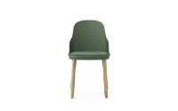 Billede af Normann Copenhagen Allez Chair Upholstery Oak Indoor SH: 45,5 cm - Park Green / Main Line Flax