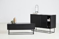 Billede af Woud Virka Sideboard Low 47 x 120 cm - Sort