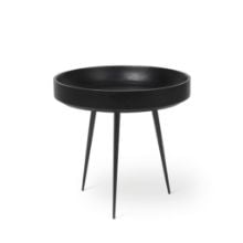 Billede af Mater Bowl Table Small Ø: 40 cm - Sort