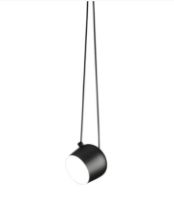 Billede af FLOS Aim Small Pendant Ø: 17 cm - Black