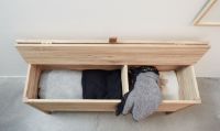 Billede af Form & Refine A Line Storage Bench 111 B: 111 cm - Oiled Oak
