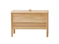 Billede af Form & Refine A Line Storage Bench 68 B: 68 cm - Oiled Oak