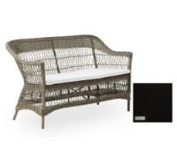Billede af Sika-Design Charlot 2 Pers. Sofa L: 134 cm - Antique Grey/B452 Tempotest Black