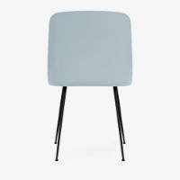 Billede af &Tradition HW6 Rely Chair SH: 46 cm - Light Blue/Black Base