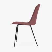 Billede af &Tradition HW6 Rely Chair SH: 46 cm - Red Brown/Black Base