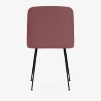 Billede af &Tradition HW6 Rely Chair SH: 46 cm - Red Brown/Black Base