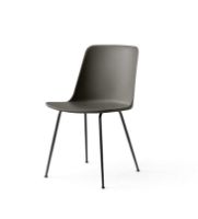 Billede af &Tradition HW6 Rely Chair SH: 46 cm - Stone Grey/Black Base