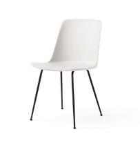 Billede af &Tradition HW6 Rely Chair SH: 46 cm - White/Black Base