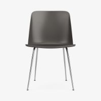 Billede af &Tradition HW6 Rely Chair SH: 46 cm - Stone Grey/Chrome Base