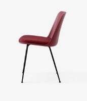 Billede af &Tradition HW7 Rely Chair SH: 48 cm - Canvas 576/Red Brown/Black Base