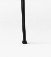 Billede af &Tradition HW7 Rely Chair SH: 48 cm - Canvas 576/Red Brown/Black Base