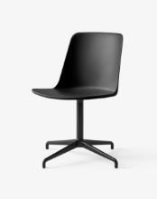 Billede af &Tradition HW11 Rely Chair SH: 46 cm - Black/Bronzed Base