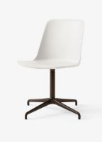 Billede af &Tradition HW11 Rely Chair SH: 46 cm - White/Bronzed Base