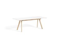 Billede af HAY CPH30 Extendable Table 200/400 x 90 cm - Soaped Oak Frame / White Laminat
