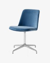 Billede af &Tradition HW14 Rely Chair SH: 48 cm - Proof 0014/Polished Aluminium Base  