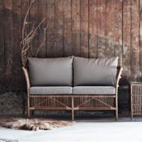 Billede af Sika-Design Donatello 2 Pers. Sofa inkl. Hynder L: 145 cm - Antique Brown/B582 Yeti Beige