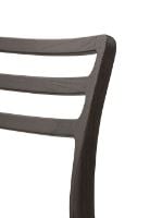 Billede af Vipp 481 Cabin Chair SH: 45,5 cm - Dark Oak w/ Black Leather