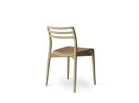 Billede af Vipp 481 Cabin Chair SH: 45,5 cm - Light Oak w/ Sand Leather