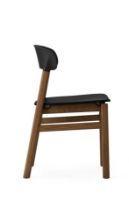 Billede af Normann Copenhagen Herit Chair SH: 45 cm - Smoked Oak / Black 

